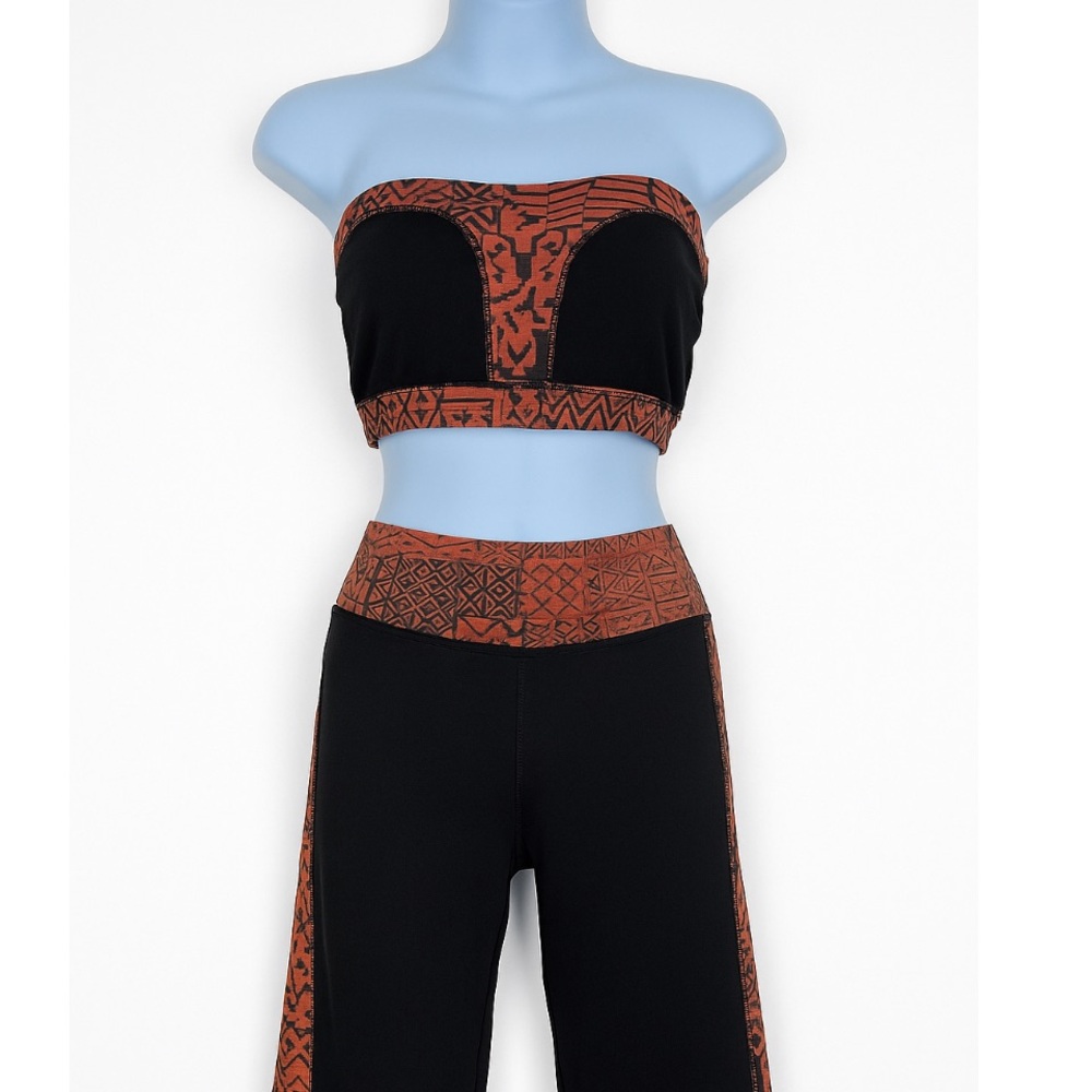 INSPR-D by Nicole Williams Patchwork Print 2-Piece Set | Size M | NWT